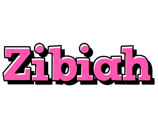 Zibiah girlish logo