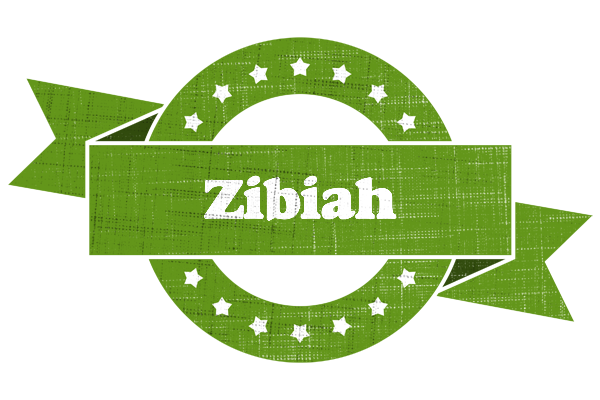 Zibiah natural logo