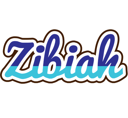 Zibiah raining logo