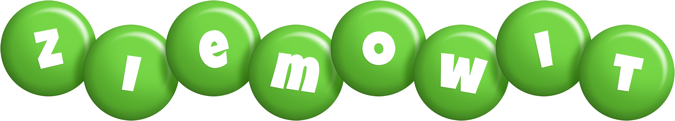 Ziemowit candy-green logo