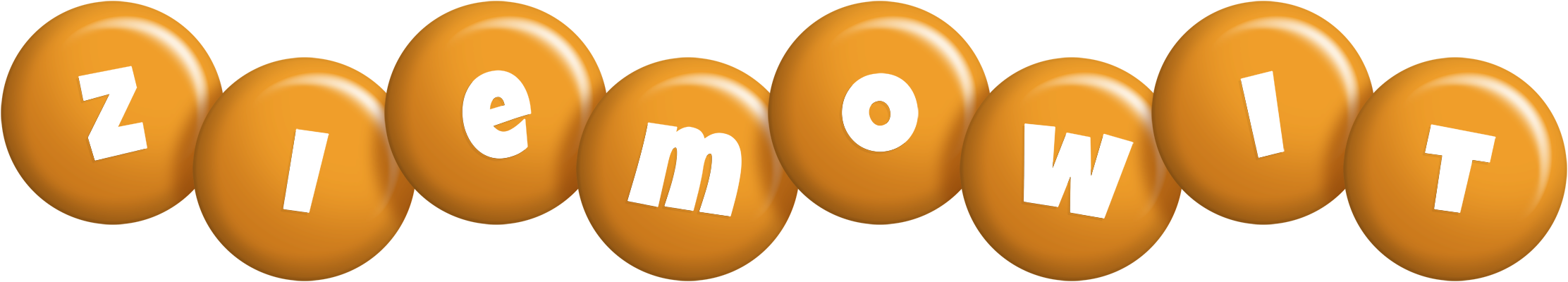 Ziemowit candy-orange logo
