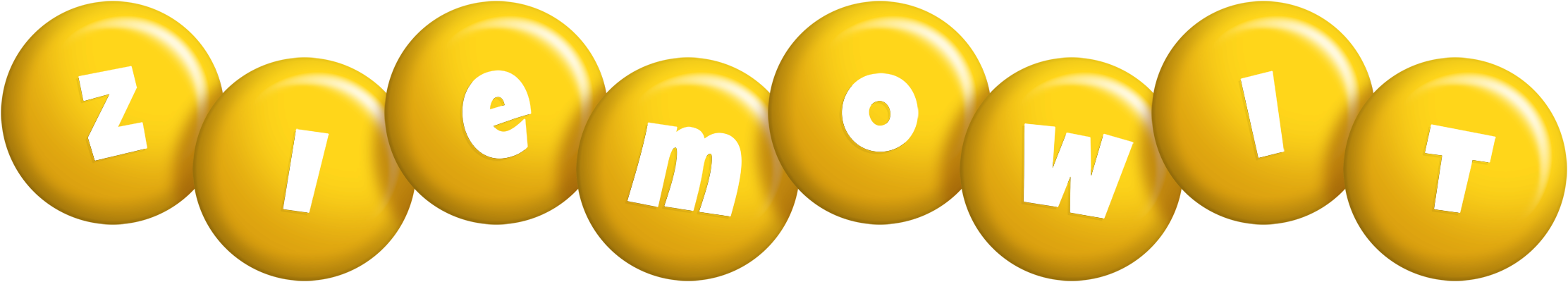Ziemowit candy-yellow logo