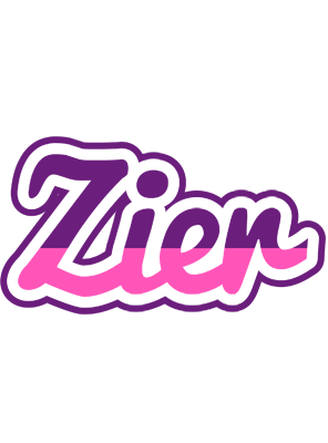 Zier cheerful logo