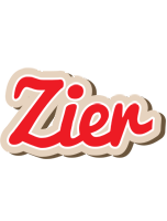 Zier chocolate logo