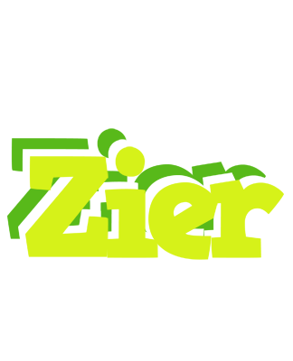 Zier citrus logo
