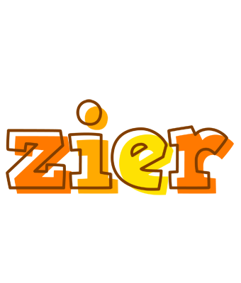 Zier desert logo
