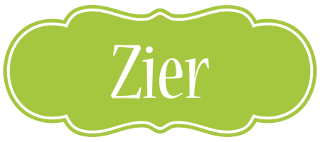 Zier family logo