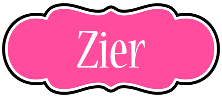 Zier invitation logo