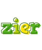 Zier juice logo