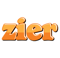 Zier orange logo