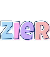 Zier pastel logo