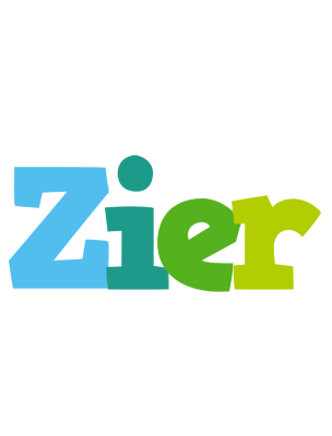 Zier rainbows logo