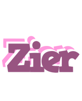 Zier relaxing logo