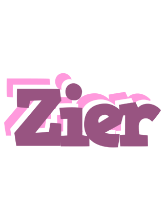 Zier relaxing logo