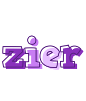 Zier sensual logo