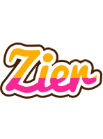 Zier smoothie logo