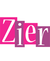 Zier whine logo