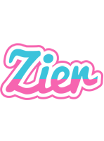 Zier woman logo