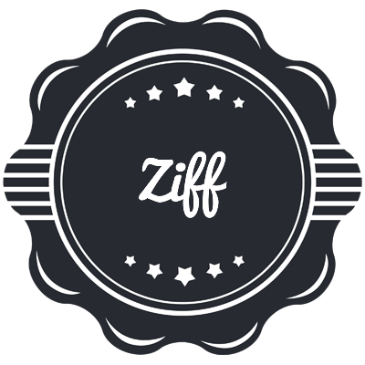 Ziff badge logo