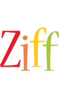 Ziff birthday logo