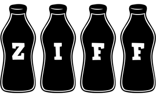 Ziff bottle logo