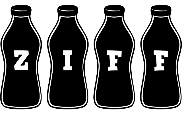Ziff bottle logo