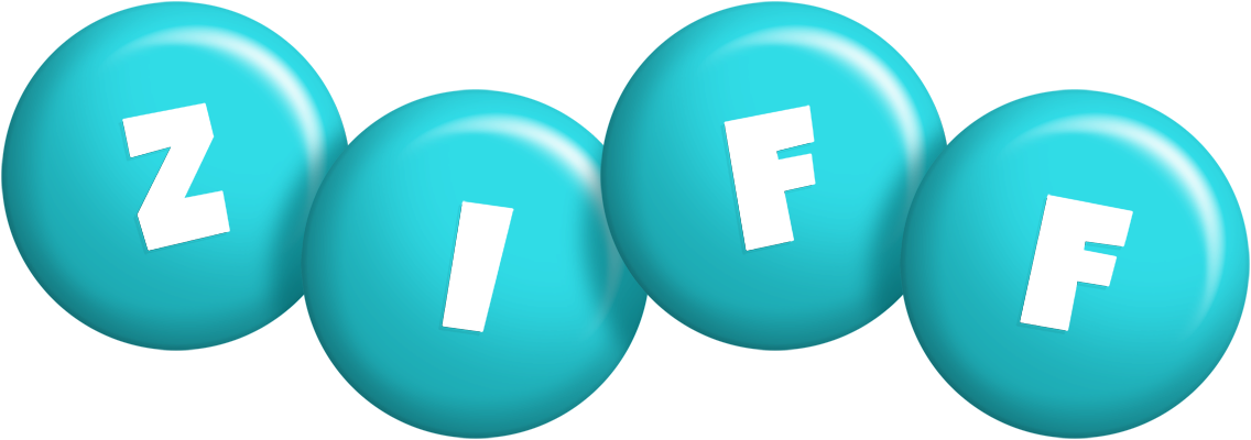 Ziff candy-azur logo