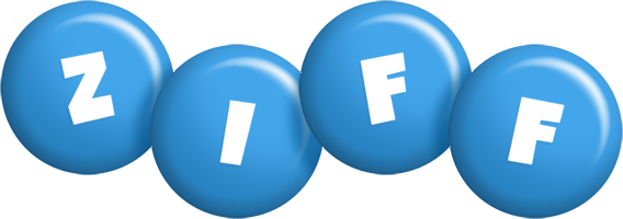 Ziff candy-blue logo