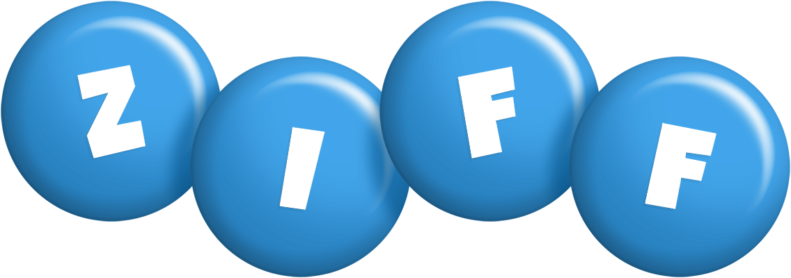 Ziff candy-blue logo