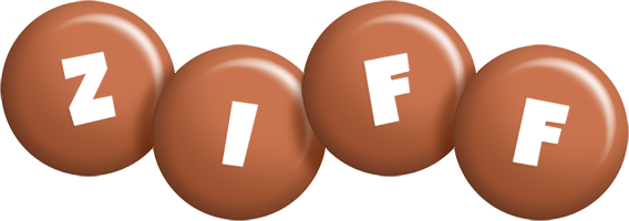 Ziff candy-brown logo