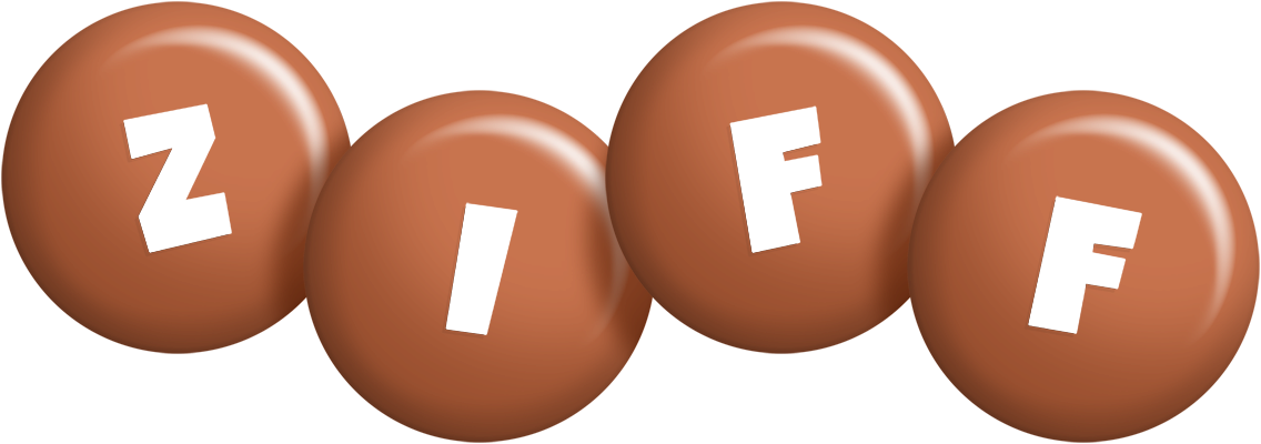 Ziff candy-brown logo