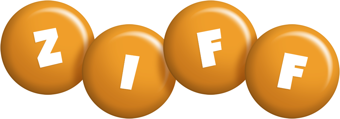 Ziff candy-orange logo