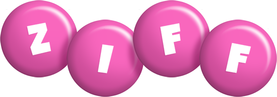 Ziff candy-pink logo