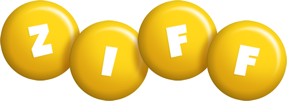 Ziff candy-yellow logo