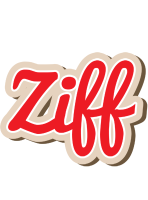 Ziff chocolate logo