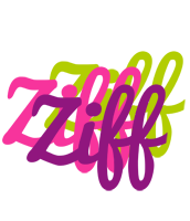 Ziff flowers logo