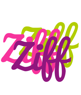 Ziff flowers logo
