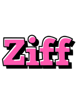 Ziff girlish logo