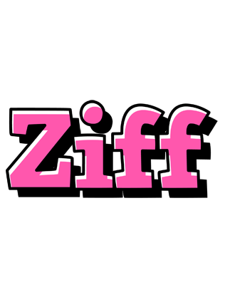 Ziff girlish logo