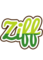 Ziff golfing logo