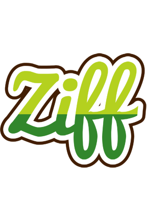 Ziff golfing logo