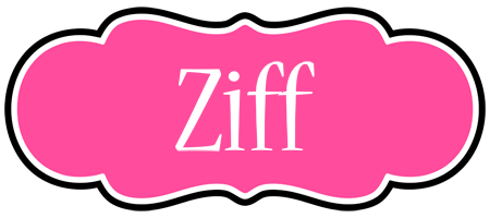 Ziff invitation logo