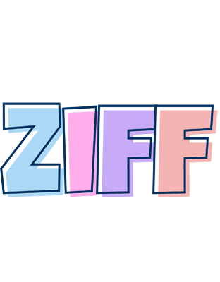 Ziff pastel logo