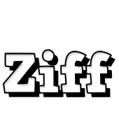 Ziff snowing logo