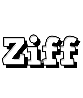 Ziff snowing logo