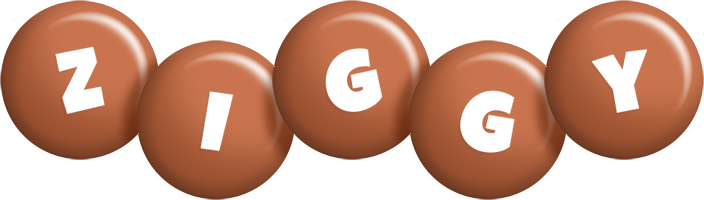 Ziggy candy-brown logo