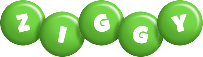 Ziggy candy-green logo