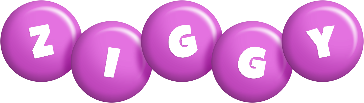 Ziggy candy-purple logo