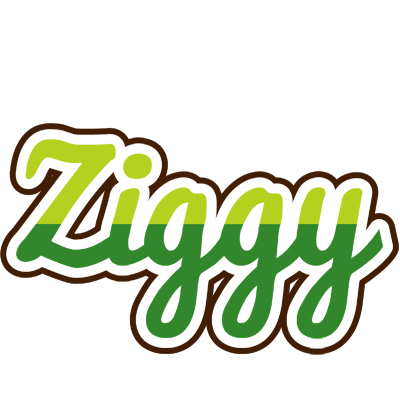 Ziggy golfing logo