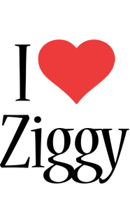 Ziggy i-love logo